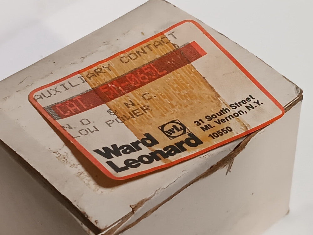Ward Leonard 5M-065L Auxiliary Contact Kit for N.O & N.C. Low Power in orig. box