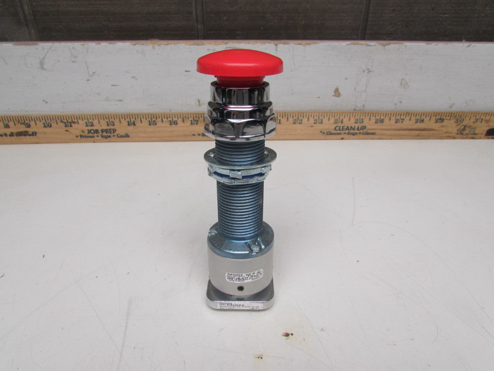 SIEMENS 51PA202LB HAZARDOUS LOCATION ,PUSH/PULL, RED MUSHROOM HEAD BUTTON N/NIB!