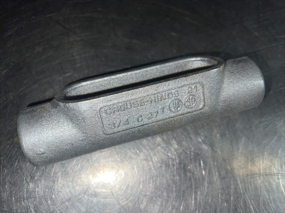 Nos Surplus CROUSE HINDS 3/4" T C0NDUIT OUTLET BODY  T27