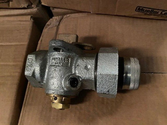 (1) Mueller GAS Luboseal H-11179 Series 1" Meter Valve 175 psig BUY MORE & SAVE!