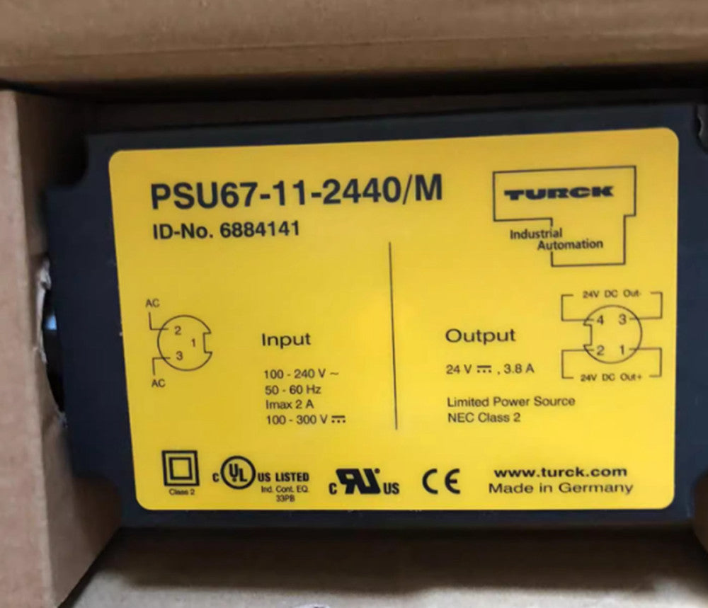 One Brand New TURCK PSU67‑11‑2440/M Compact Power Supply Module