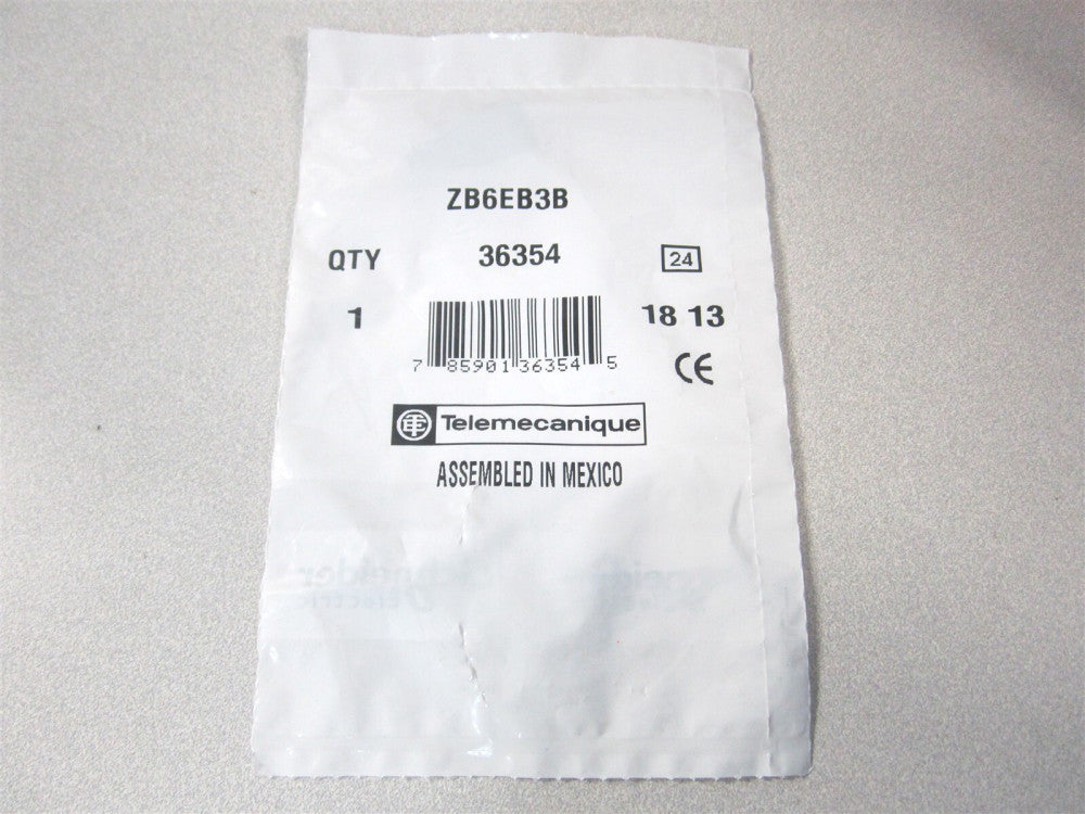Schneider Electric (ZB6EB3B) 12-24 VAC Green Lens LED Indicating Light 