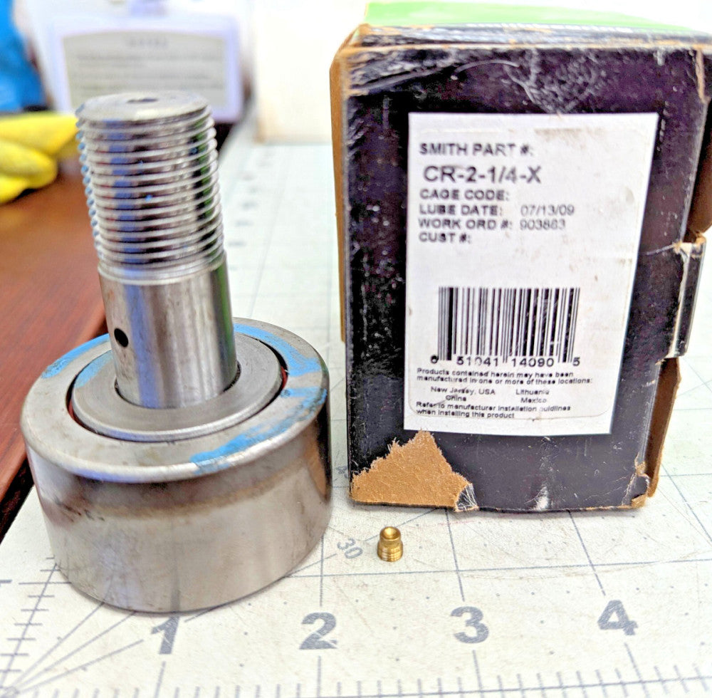 Mcgill CF Series Cylindrical OD Cam Follower 2-1/4" x 1-1/4" x 7/8" x 2" CF2 1/4
