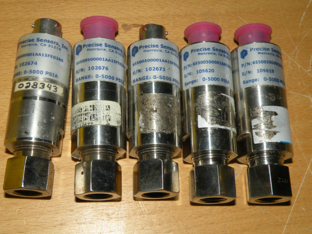  PRECISE SENSORS INC 65500500001AA15FE03A0  RANGE 0-5000 PSIA 