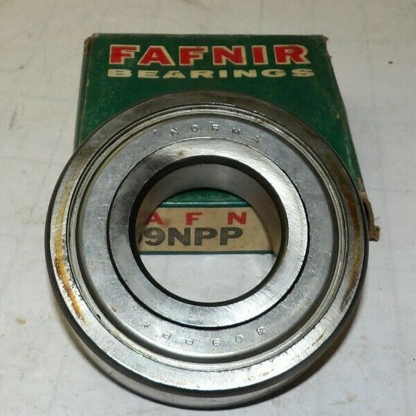 NEW FAFNIR 309NPP SINGLE ROW BALL BEARING 45MM BORE 100 MM OD 