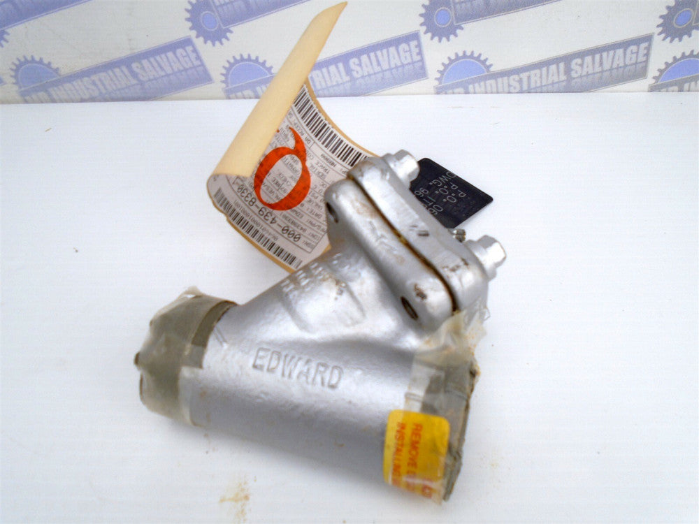 EDWARD - 838Y - 838YT A-838YT #600 - LIFT-CHECK VALVE- 1" 1065 psi @ 700°F (NEW)