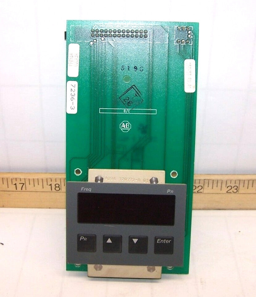 Allen-Bradley Display Control Circuit Board With Keypad  A226 120772-8 01