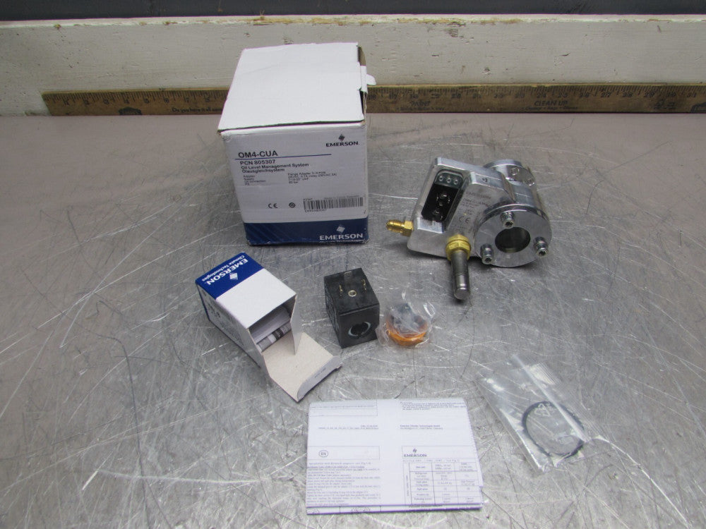 NEW! EMERSON OM4 CUA, Oil LeveL Manage System, 24vac, 230vac Relay , MAKE OFFER!