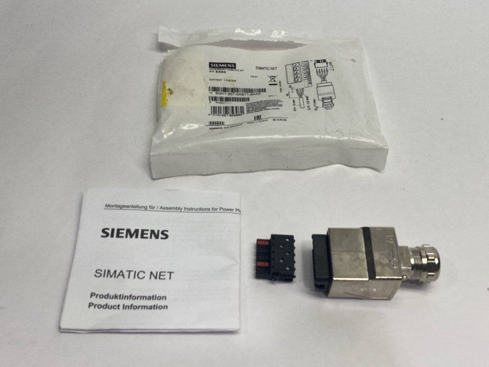 Siemens 6GK1 907-0AB11-6AA0 Power Plug PRO 5-Pole Connector