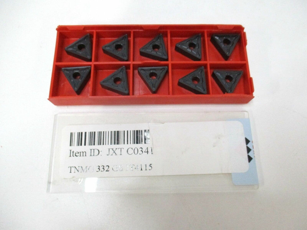 JXTC TNMG160408-GS JT4115 Caribide Turning Inserts - Pack of 10