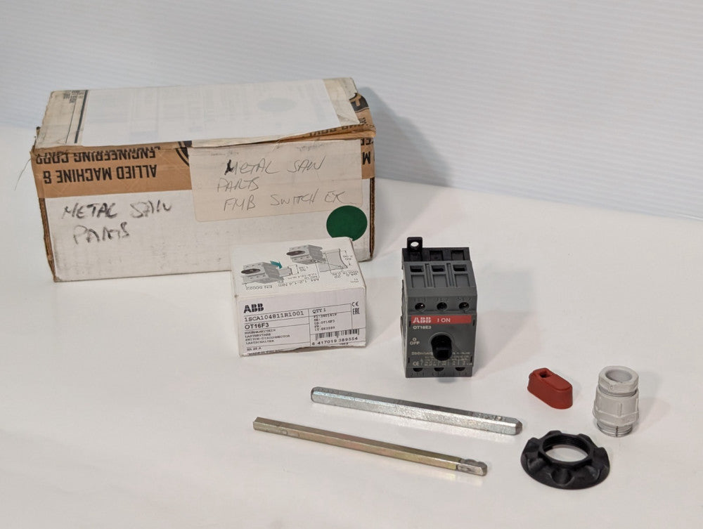 ABB OT16F3 1SCA104811R1001 FMP Switch Disconnector, New Old Stock, Original Box