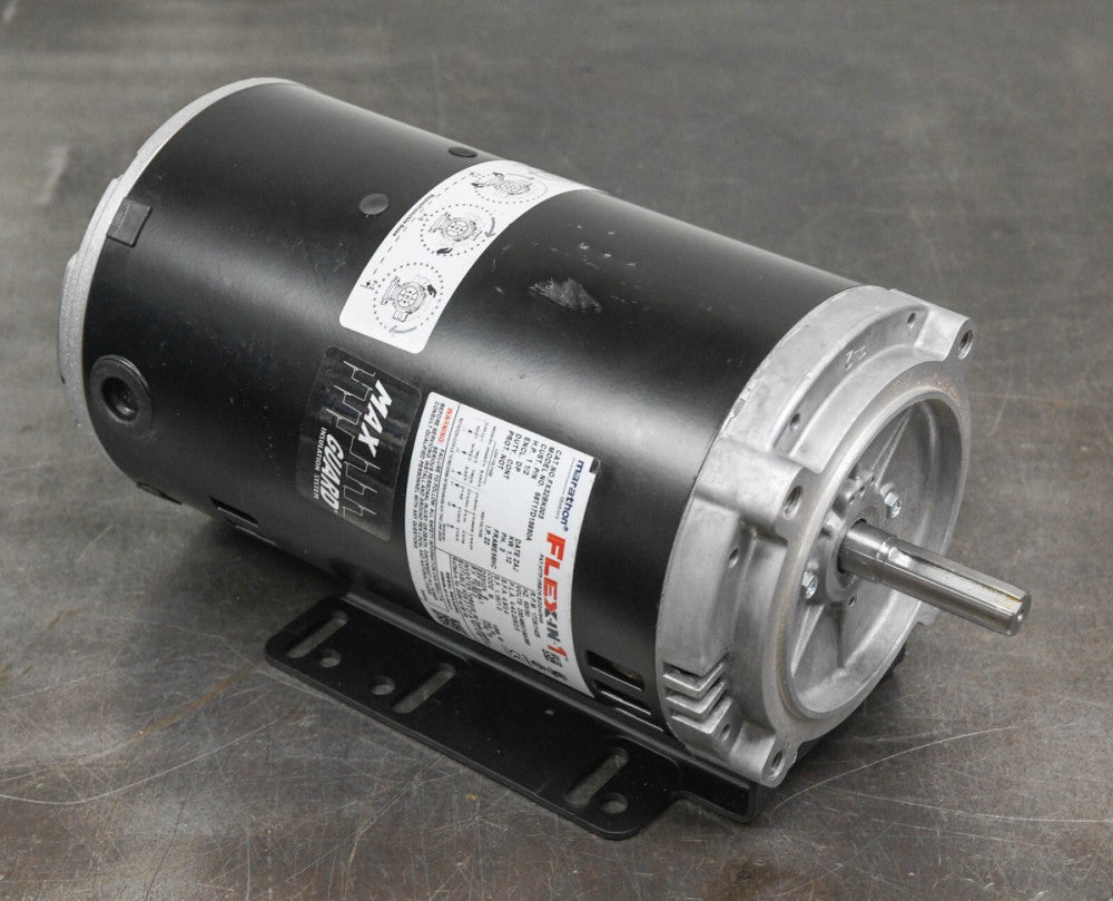 Marathon FX32BK003 Electric Motor 1.5 HP 1800 Rpm 3PH 230/460 56HC 56T17D15850A
