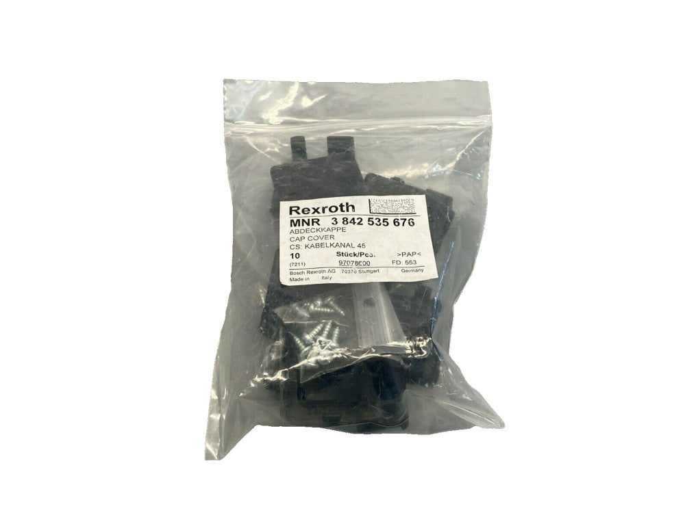Bosch Rexroth 3842535676 Cap Cover PKG OF 10