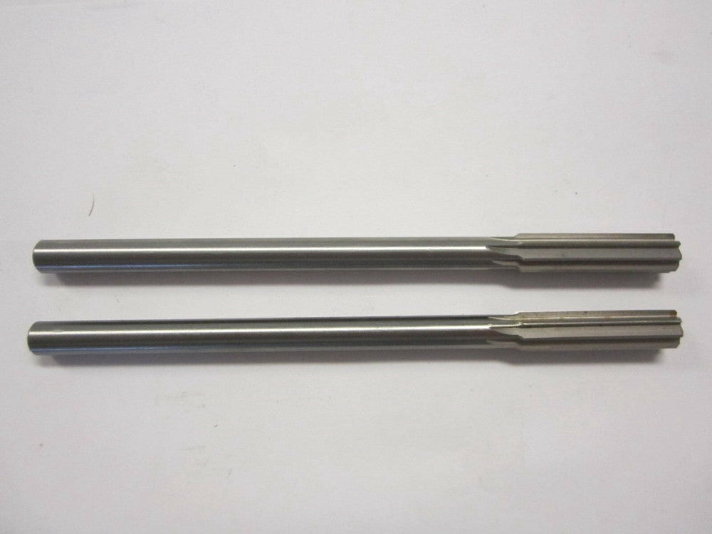 29/64" Diameter High Speed Steel 8 Flute Straight Shank Reamer - Lot of 2 