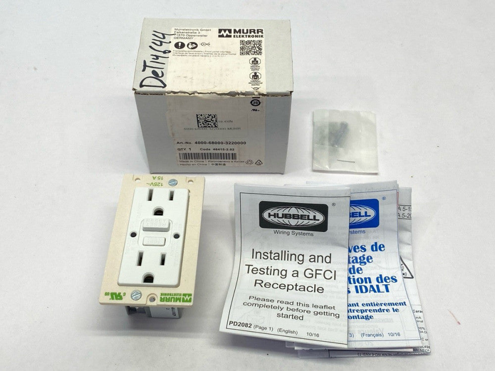 Murr Elektronik 4000-68000-3220000 ModLink MSDD Socket Insert 2x NEMA 5-15