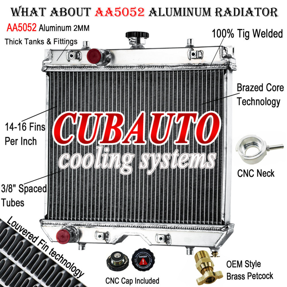 Aluminum Tractor Radiator For Kubota L2800 L3000 L2600 L3400 L4300 TC020-16000