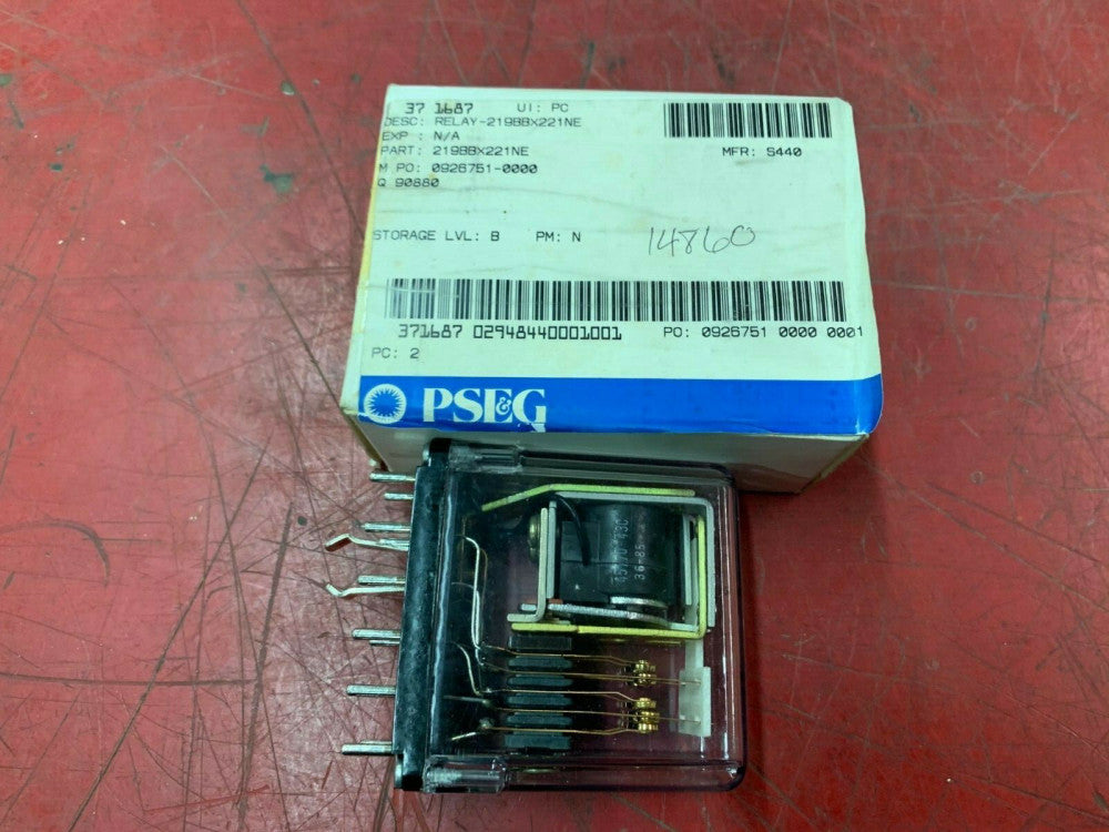 NEW IN BOX STRUTHERS-DUNN 125VDC. RELAY 219BBX221-NE