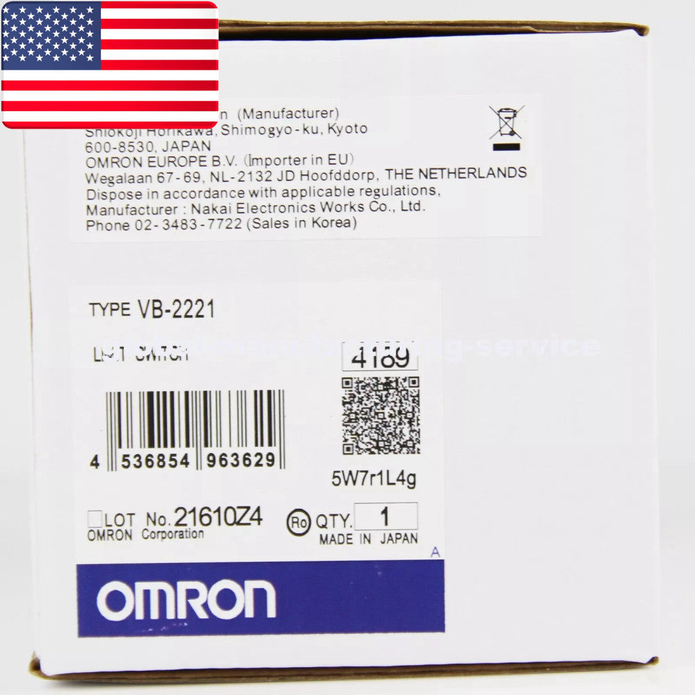 New in Box Omron Limit Switch VB-2221 - US Stock