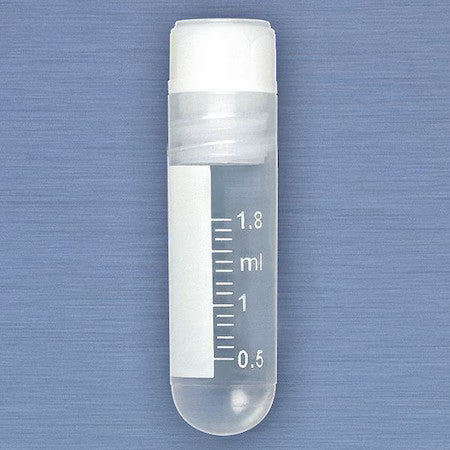 Globe Scientific 3003 Cryogenic Vial,12.5Mm Dia,Clear,Pk500