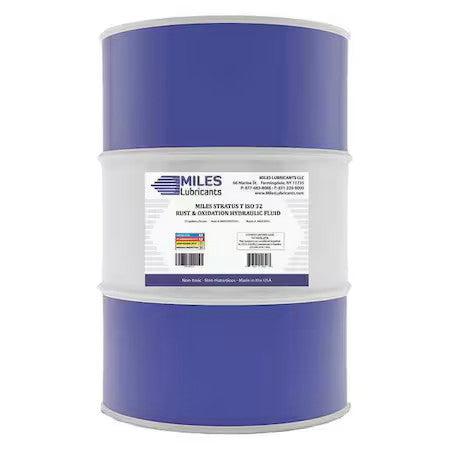 Miles Lubricants M0010020101 55 Gal R&O Oil Drum 32 Iso Viscosity, 10W Sae,