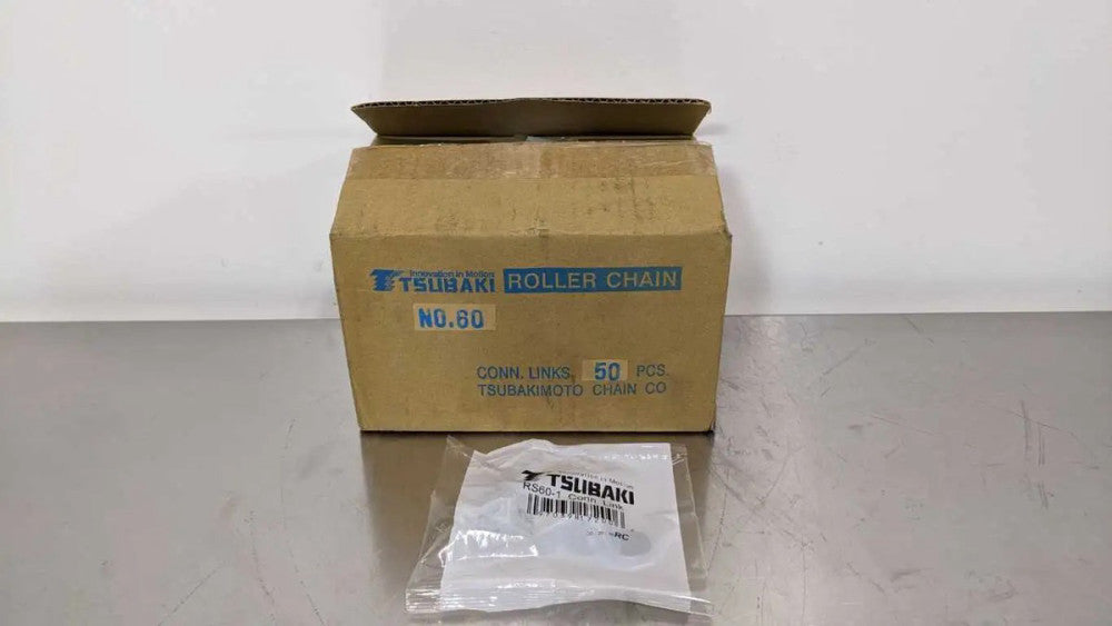 50 Pack Tsubaki RS60-1 Roller Chain Connection Link