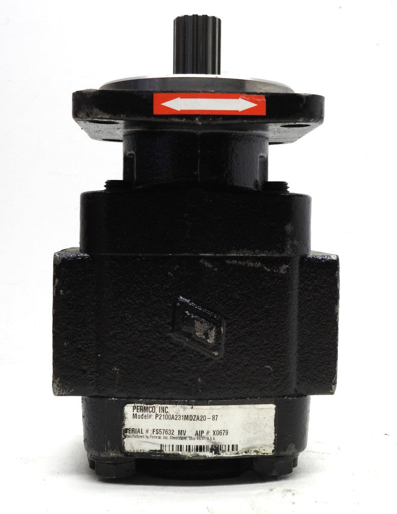 Permco P2100A231MDZA20 2.5" Gear Width 2400 psi 2100 Series Hydraulic - NOB NEW!