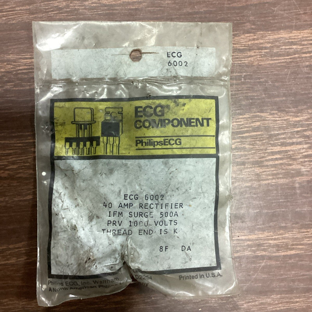 PHILIPS ECG-6002 40 Amp Rectifier IFM Surge 500A PRV 1000V