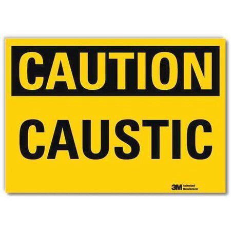 Lyle U4-1001-Rd_14X10 Caution Sign, 10 In H, 14 In W,Horizontal Rectangle,