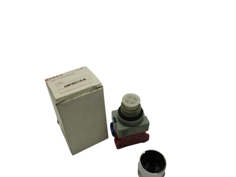 IDEC ABFW211N-B BLACK PUSHBUTTON  NSMP