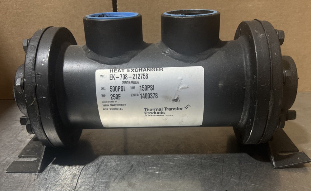 THERMAL TRANSFER PRODUCTS EK-708-212758 HEAT EXCHANGER 500PSI Nos Surplus No Box
