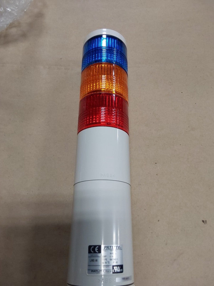 NEW Patlite LME-312W-BYR SIGNAL TOWER 120v-ac