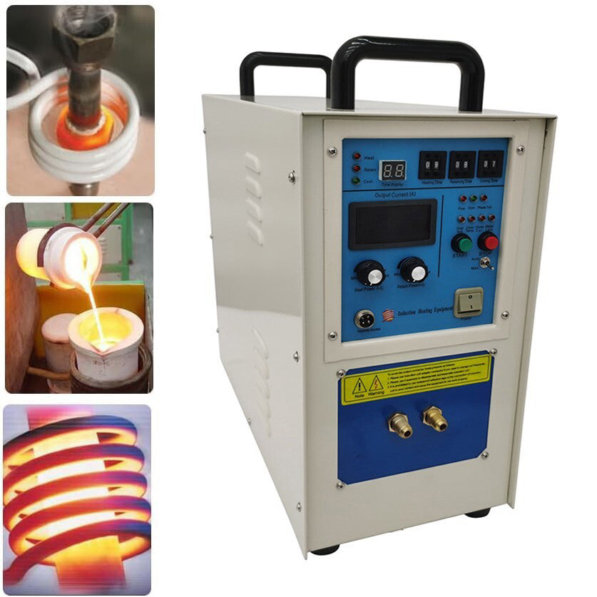 220V 15KW High Frequency Induction Heating Furnace Machine Single Style Heater