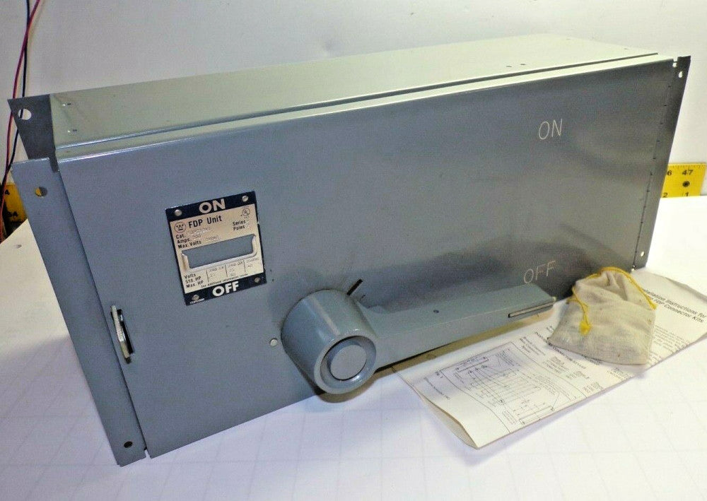 NEW WESTINGHOUSE 200 AMP PANELBOARD SWITCH 240 VAC 2 POLE 60 HP 3Ø  FDPS224R