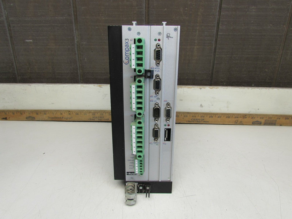 PARKER S038V4F10I20T11M00 , SERVO DRIVE, COMPAX3 , GOOD TAKEOUT! MAKE OFFER!