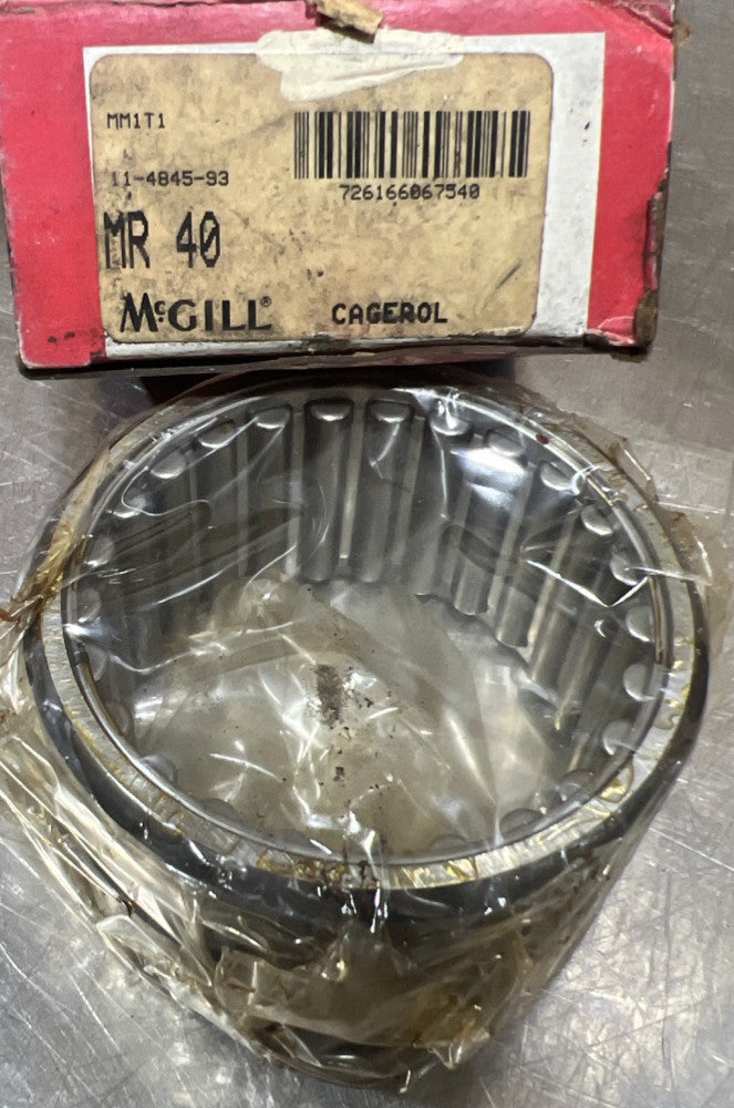 MCGILL,MR 40,NEEDLE ROLLER BEARING NOS Surplus