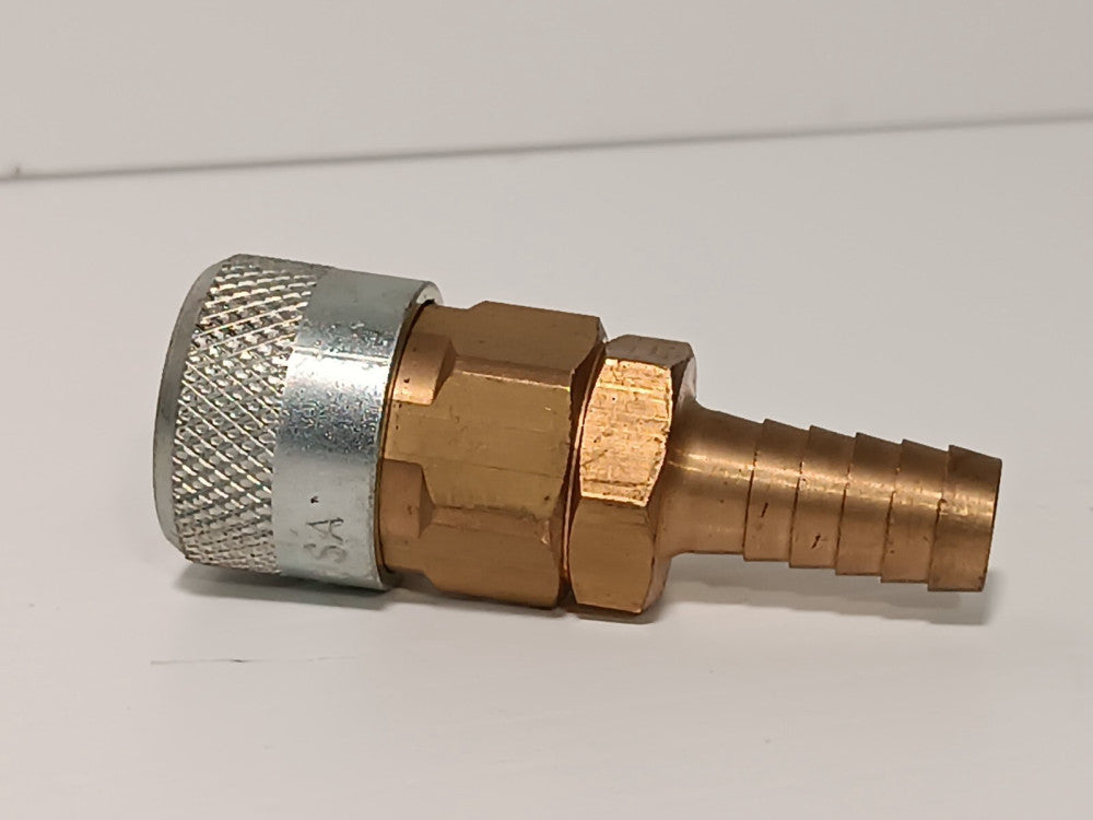 Foster 310-4904 Brass/Steel Hose Stem Manual Socket 3/8" x 1/2"
