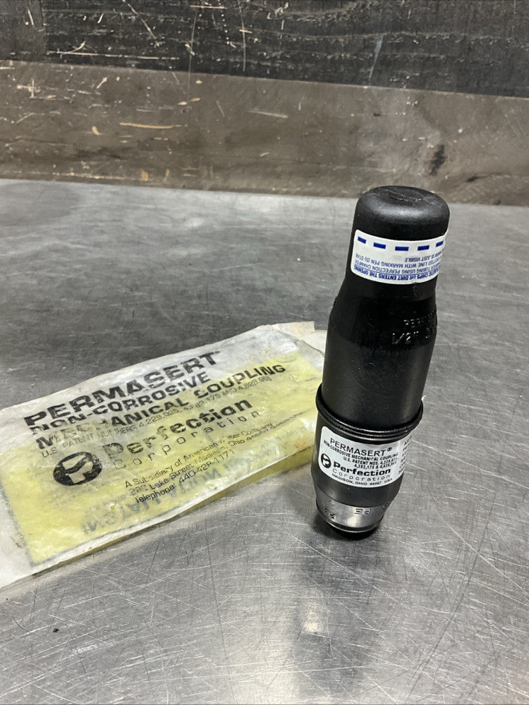 Permasert 50011 1/2” CTS PE ASTM D-2513/F 1924 CAT 1 Non Corrosive Mech Coupling