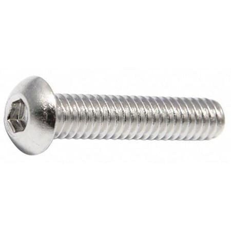 Foreverbolt Fbbhscaps51612p50 5/16"-18 Socket Head Cap Screw, Button, Nl-19