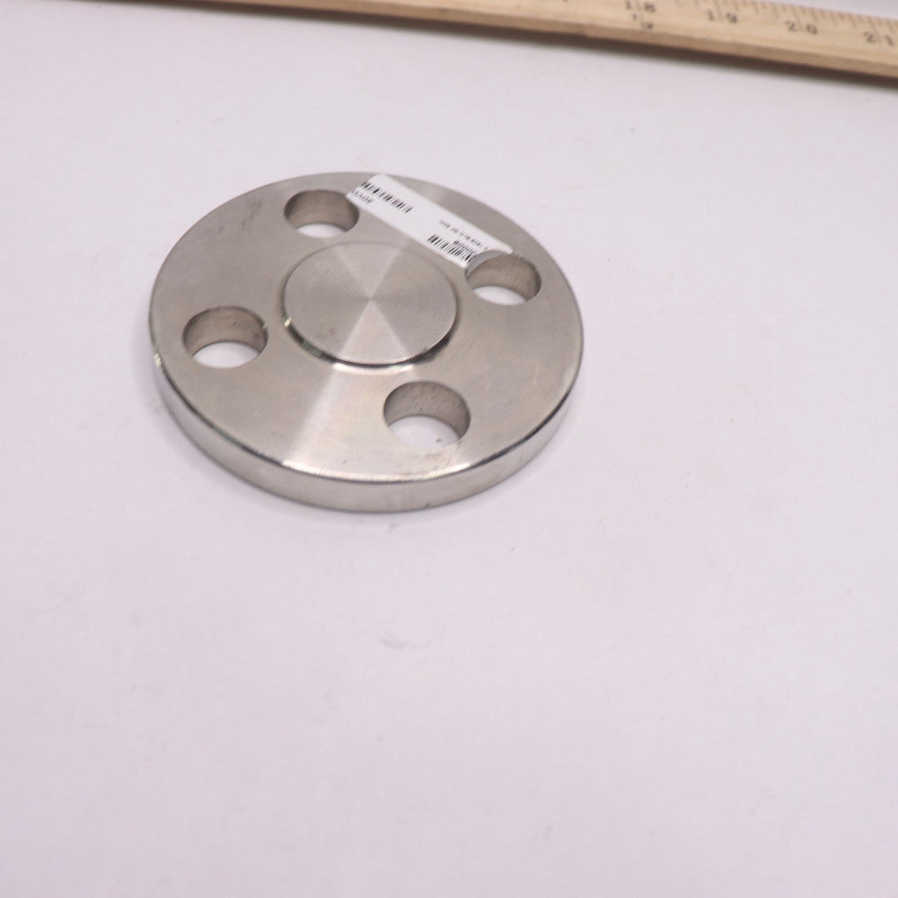 Kerkau Blind Raised Face Flange with 4 Holes 304 Stainless Steel