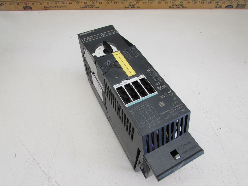 SIEMENS 3RK1301-0AP13-0AA4 F-DS1e-xHF 0.3-3A MOTOR CONTROLLER XLNT MAKE OFFER !!