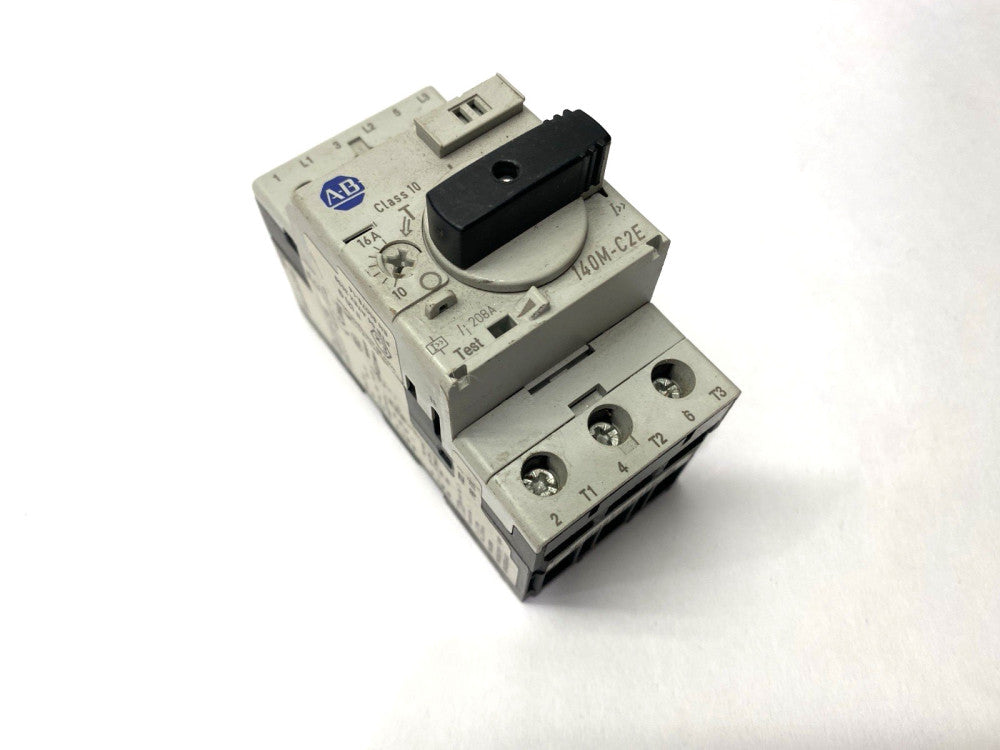 Allen Bradley 140M-C2E-C16 Ser. C Motor Protector Circuit Breaker 10-16A 600VAC