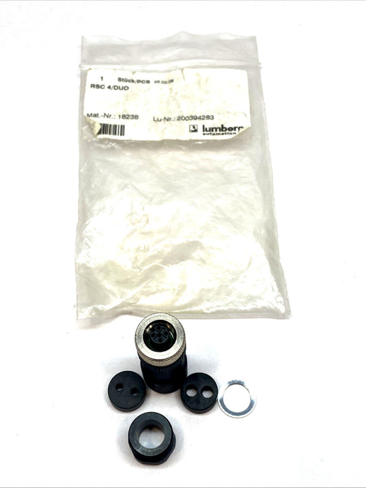 Lumberg Automation RSC 4/DUO Circular Sensor Connector