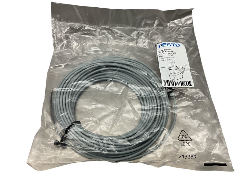1PC New FESTO NEBV-Z4WA2L-P-E-10-N-LE2-S1 8047670 Conn. Cable