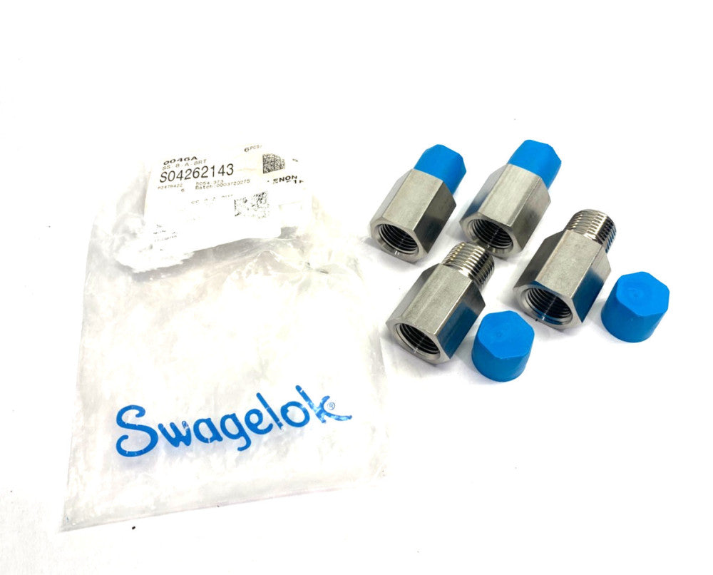 Swagelok SS-8-A-8RT Stainless Steel Pipe Adapter Fitting 1/2" LOT OF 4