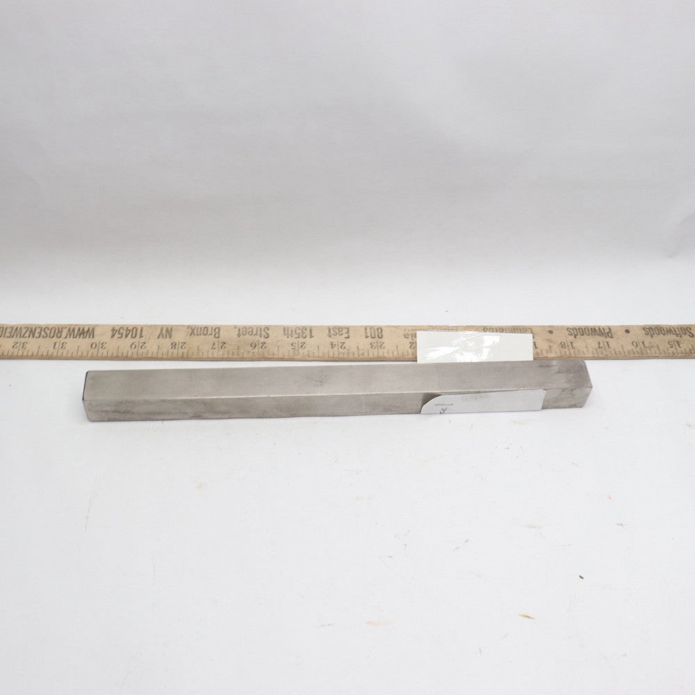 Square Bar 303 Stainless Steel 12" x 7/8"