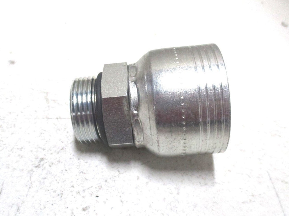 Eaton (1BA16MB16) Carbon Steel Straight Hydraulic Hose Fitting for Dash Size -16