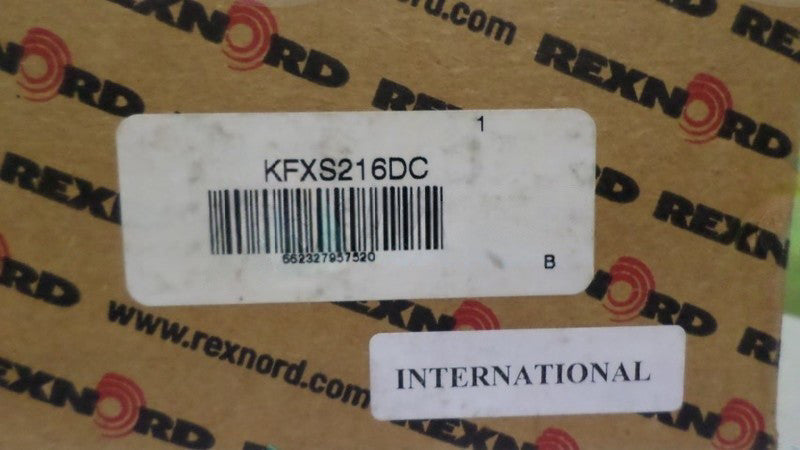 REXNORD KFXS216DC BALL BEARING FLANGE NSMP