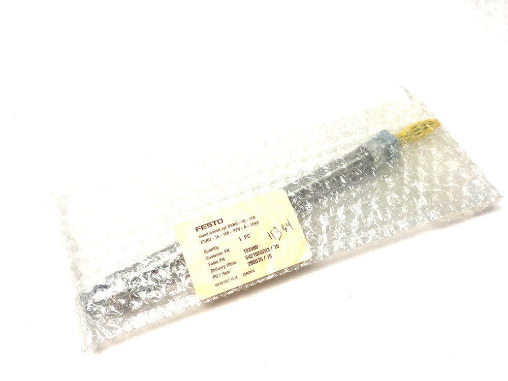 Festo DSNU-16-150-PPV-A-15K8 Round-Body ISO Cylinder 150mm Stroke 193989