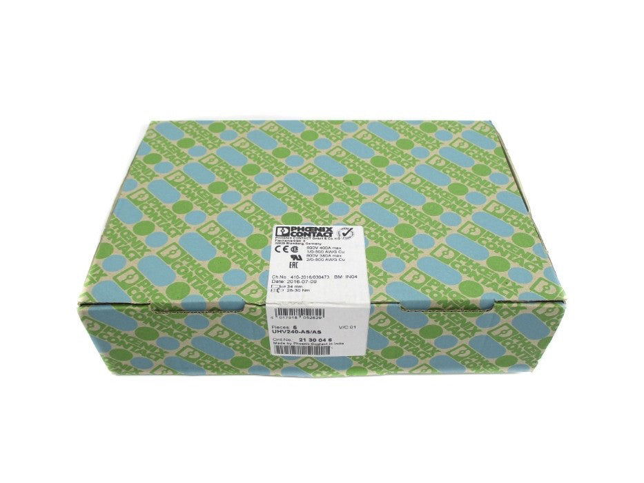 PHOENIX CONTACT UHV240-AS/AS (PKG OF 5) NSFS