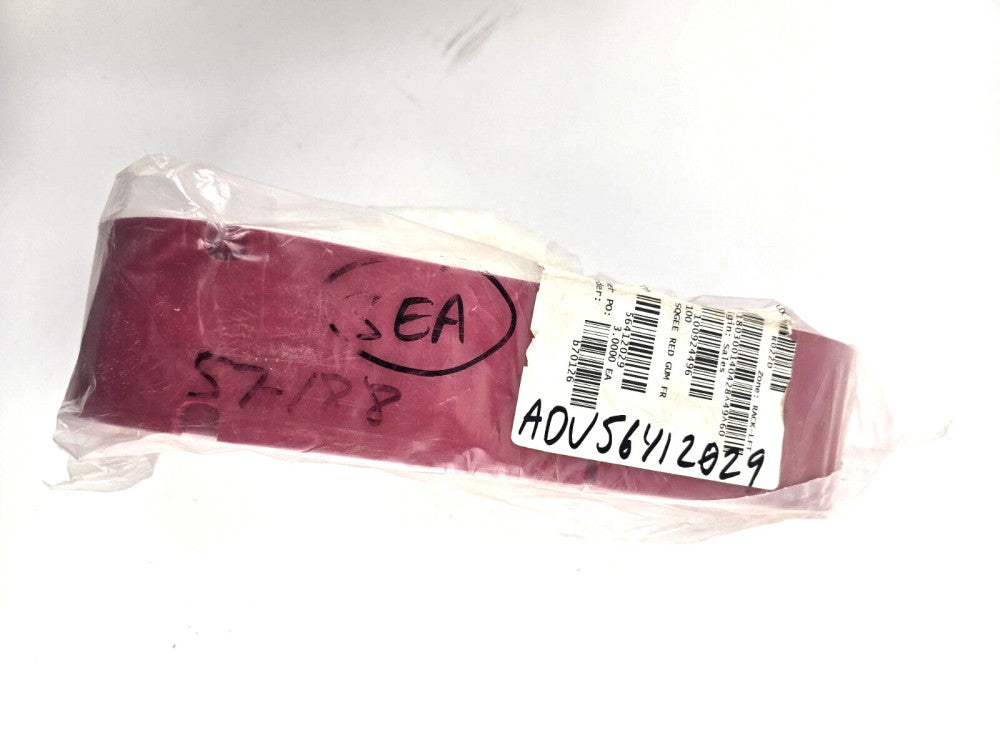 NOS Lot 3pcs Advance Squeegee Blade Red Gum Rear 56412029